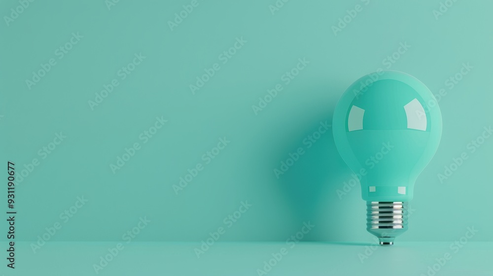 A clean and simple image of a blue lightbulb on a plain background, with plenty of copy space for adding text or graphics. The minimalist design is perfect for conveying ideas and innovation. A clean and simple image of a blue lightbulb on a plain background, with plenty of copy space for adding text or graphics. The minimalist design is perfect for conveying ideas and innovation.