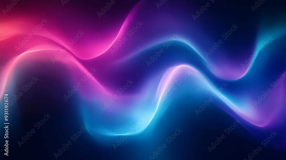 Abstract colorful wave pattern with smooth gradients. Abstract colorful wave pattern with smooth gradients.