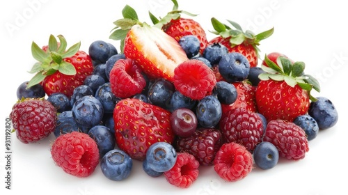 A Colorful Collection of Fresh Berries