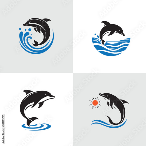 set of symbols Dolphin