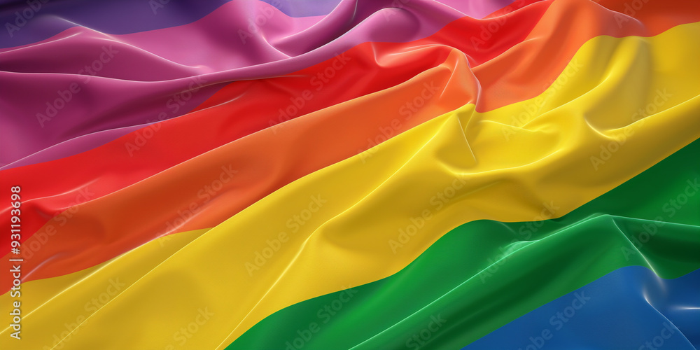 Rainbow flag, symbol of LGBT pride month celebrate annual in June social of gay, lesbian, bisexual, transgender, human rights, LGBT+.
Rainbow flag, symbol of LGBT pride month celebrate annual in June social of gay, lesbian, bisexual, transgender, human rights, LGBT+.