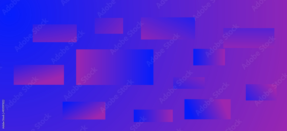 Obraz premium Dynamic trendy simple color gradient abstract background with rectangle texture effects. Vector Illustration
