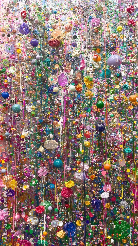 Colorful Abstract Paint Dripping Art Colorful Abstract Paint Dripping Art
