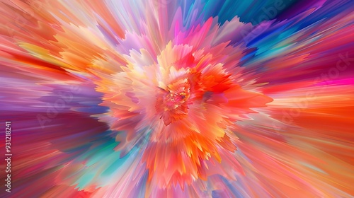 Dynamic, modern abstract background with vibrant color bursts and seamless gradients, exuding energy and liveliness.