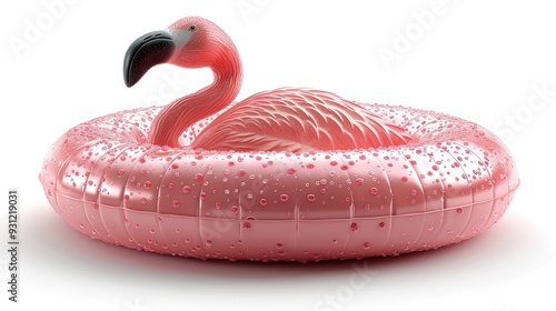 Pink Flamingo Inflatable Pool Float