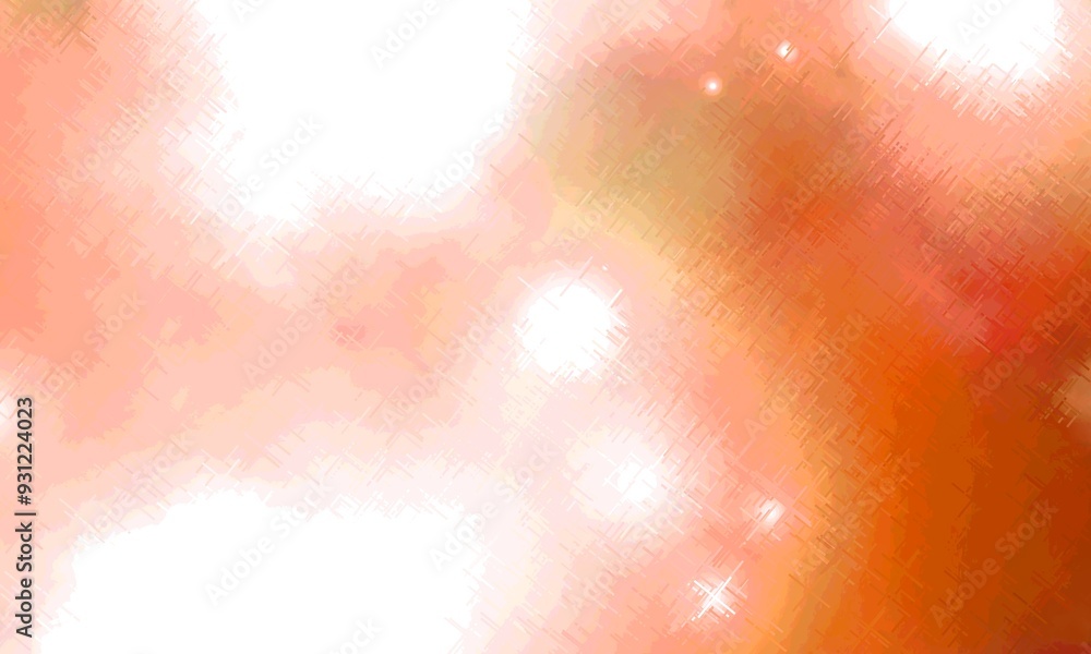 Fototapeta premium orange peach bokeh blur background