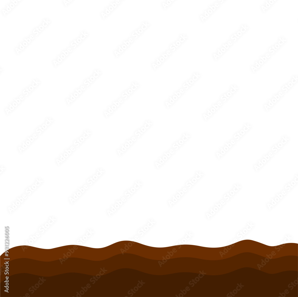 Obraz premium Flat Style Clay Illustration