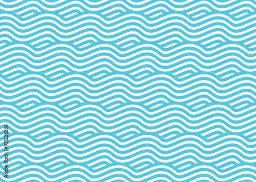 Seamless background with wave pattern