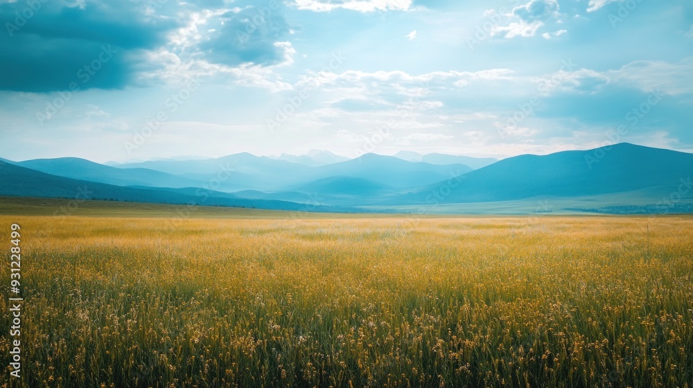 Serene Mountain Meadow Serene Mountain Meadow