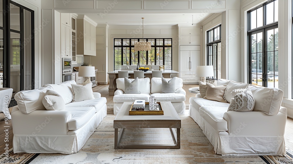 White living room white sofa armchairs White living room white sofa armchairs