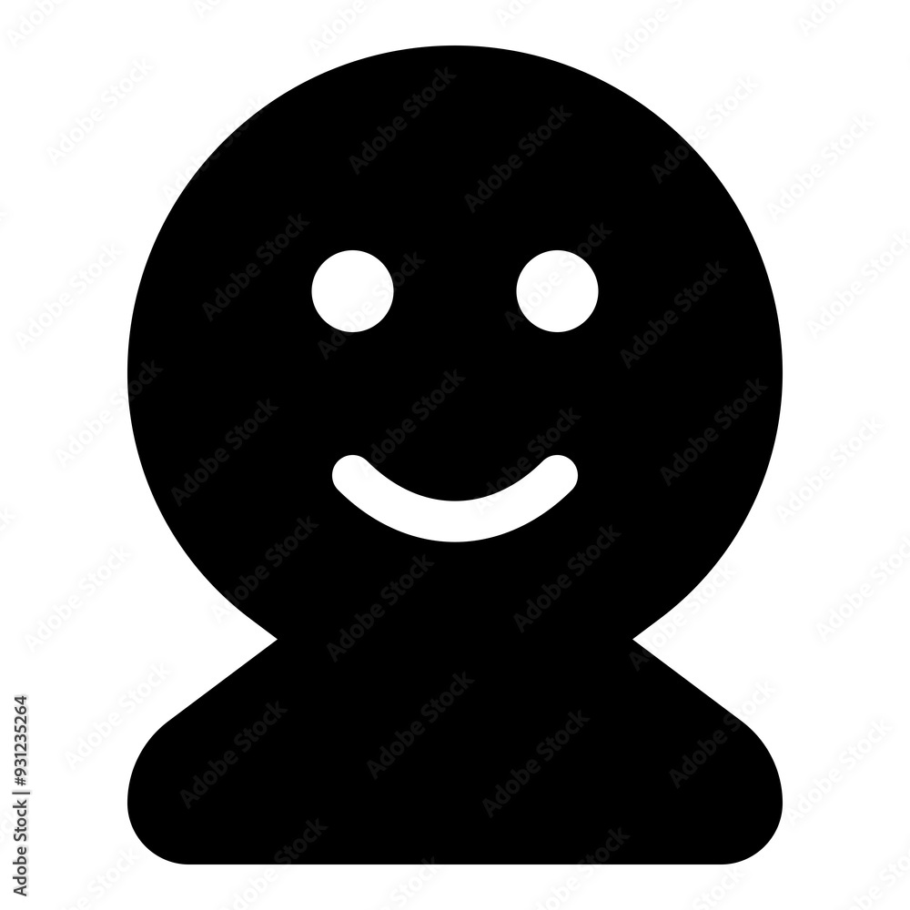 Fototapeta premium User icon for profiles and identity