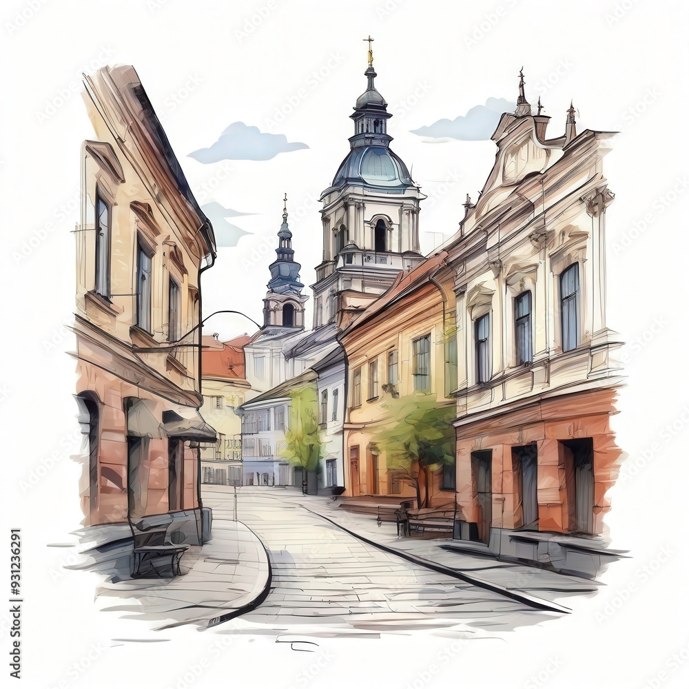 Obraz premium the AI Image Generator, Artwork Boleslawiec, Dolnoslaskie Poland