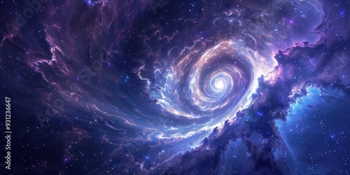 Cosmic Swirl: A Whirlwind of Stars and Nebulae