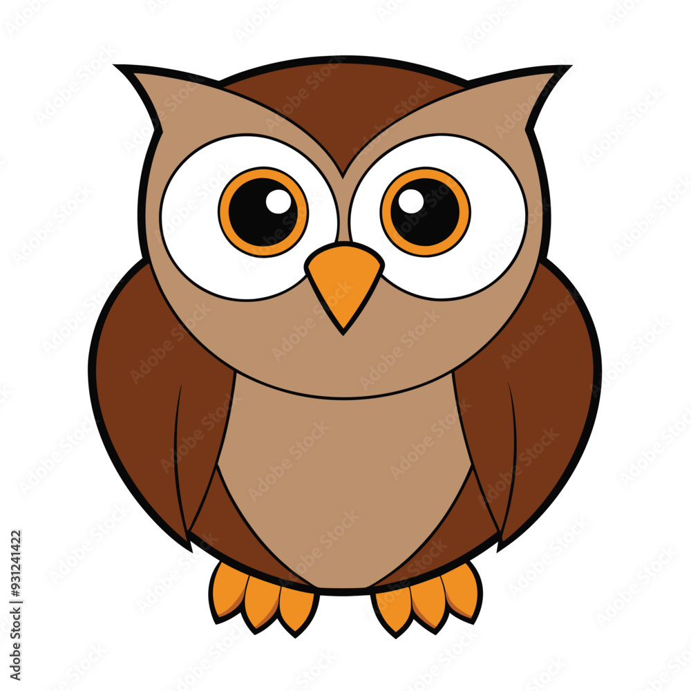 owl white background vector illustration owl white background vector illustration