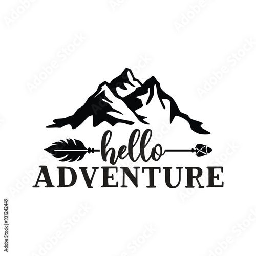 Camping, Camping typo, Typography, Adventure, Adventure Typography, Camp Squad, 