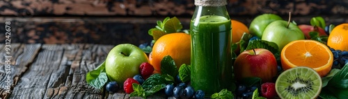 Refreshing Green Organic Ju...