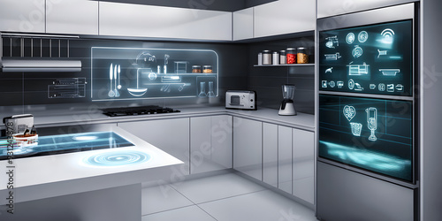 IoT Devices Connected in a Smart Kitchen