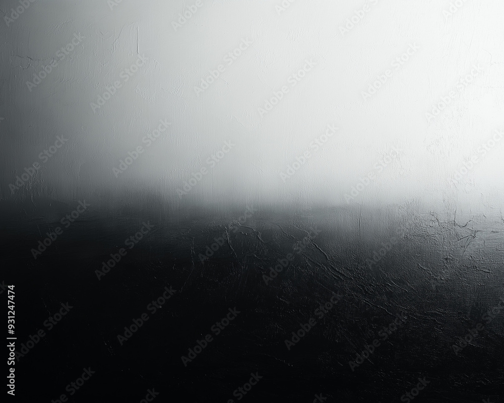 Obraz premium abstract monochromatic background with a gradient transitioning from black to white featuring subtle textures and a smooth surface