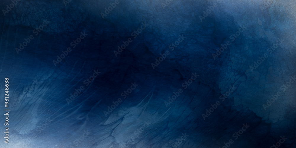 Abstract watercolor paint background by gradient deep blue color with liquid fluid grunge texture for background, banner Abstract watercolor paint background by gradient deep blue color with liquid fluid grunge texture for background, banner