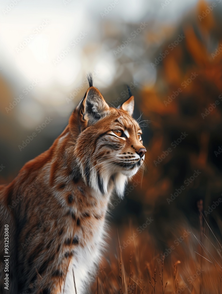 Pampas Cat, Mountain Cat Close Up, Wild Feline in Natural Habitat Pampas Cat, Mountain Cat Close Up, Wild Feline in Natural Habitat
