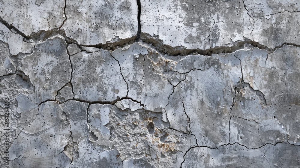 Cracked and Weathered Concrete Wall Texture Cracked and Weathered Concrete Wall Texture