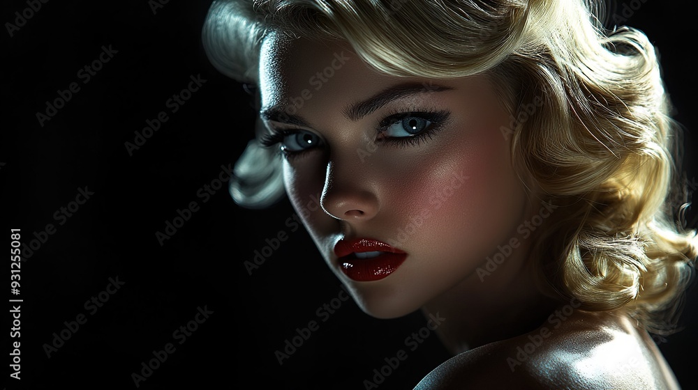 Blond femme fatale Blond femme fatale