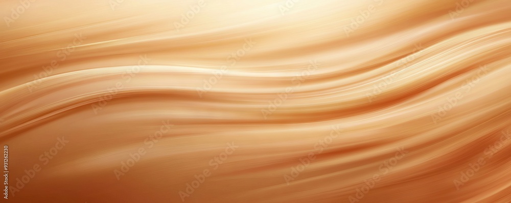 Light golden background with flowing, abstract luxury golden line and waves, vector illustration. Light golden background with flowing, abstract luxury golden line and waves, vector illustration.