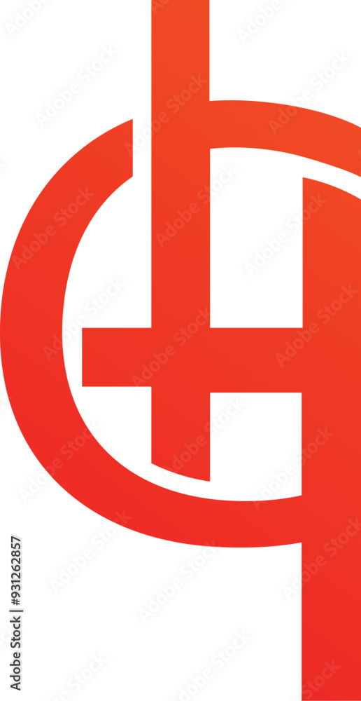 Obraz premium Creative GH logo design. HG logo design. logo vectors. Letters GH logo vectors. Simple HG logo design. monogram vector. Business logo vectors royalty. Initials GH or HG logo design. Modern unique logo