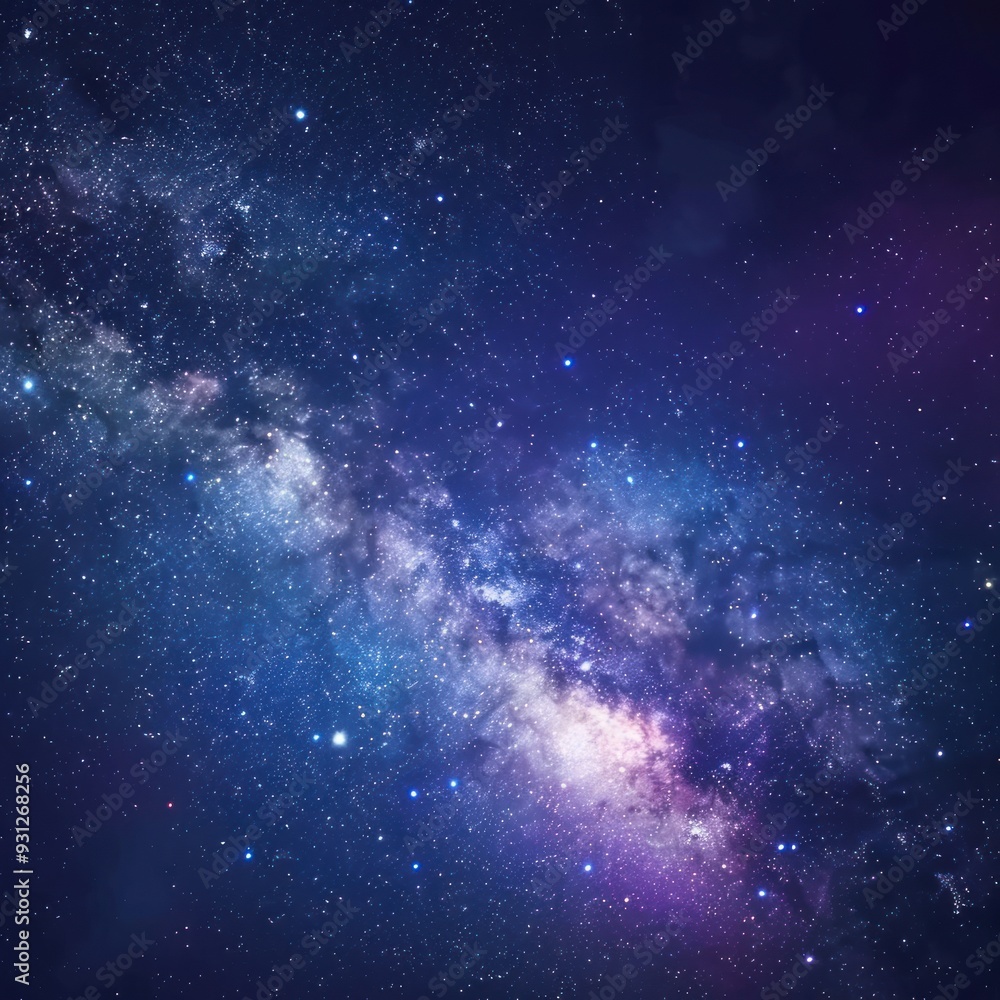 Fototapeta premium Milky Way Galaxy Night Sky