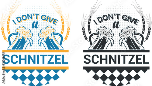 oktoberfest collection silhouette vector trendy design