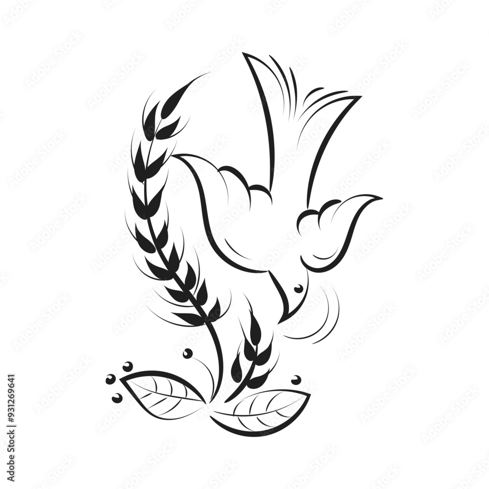 Christian Art. Christian symbol for print or use as poster, card, flyer Tattoo or T Shirt Christian Art. Christian symbol for print or use as poster, card, flyer Tattoo or T Shirt