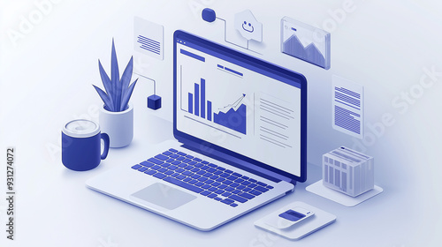 innovation working with laptop