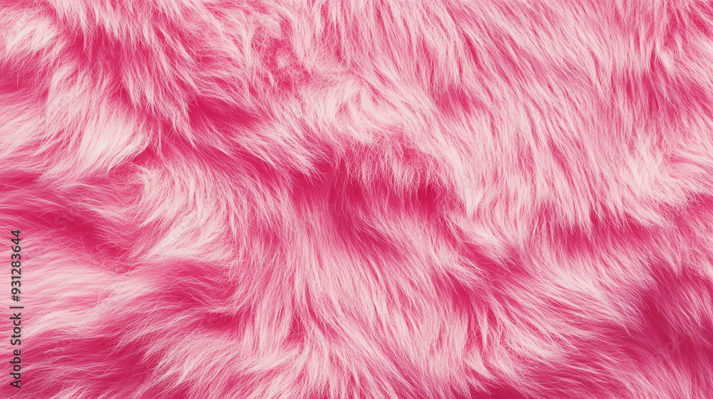 pink fur, AI generated pink fur, AI generated