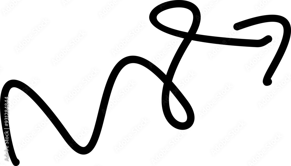 Obraz premium Curly Arrow