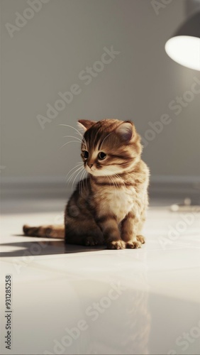 cat on the table