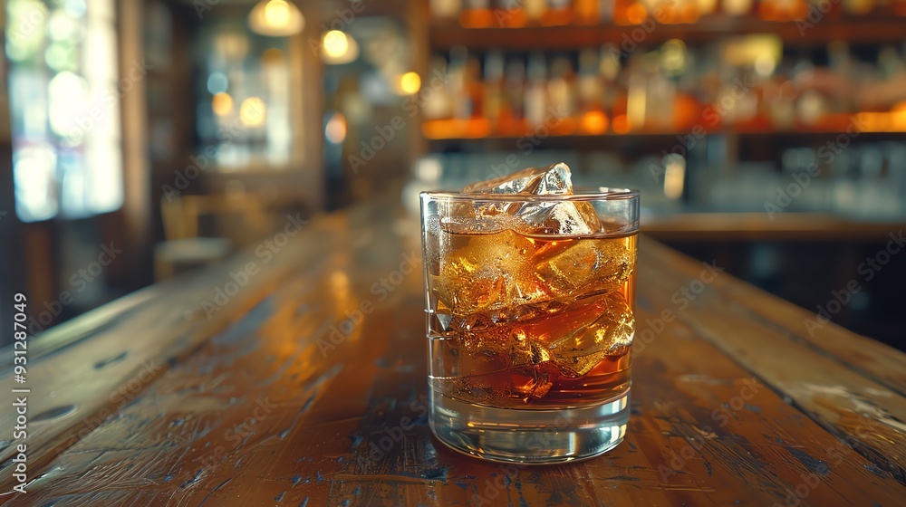 A hyper-realistic photograph of a chilled drink A hyper-realistic photograph of a chilled drink