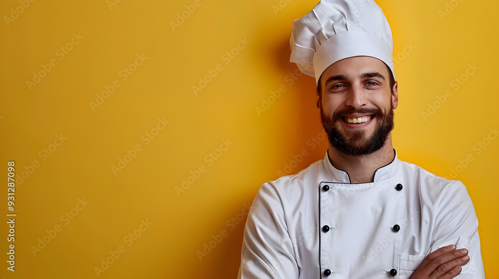 Talented and Remarkable Chef in a Professional Culinary Studio Setting Talented and Remarkable Chef in a Professional Culinary Studio Setting