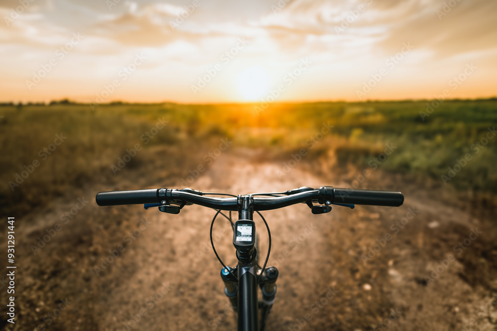 Summer Evening Ride Amidst Nature Beauty Summer Evening Ride Amidst Nature Beauty