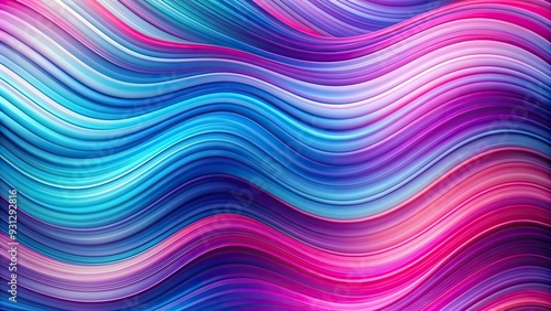 Wallpaper Mural Abstract background wave in bright blue, pink, and purple hues , modern, abstract, background, wave, bright, blue, pink Torontodigital.ca