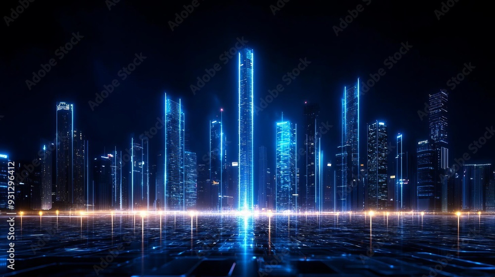 Smart cities use technology to optimize infrastructure and connectivity Smart cities use technology to optimize infrastructure and connectivity