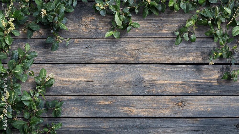 Abstract top view of a wooden background with a subtle nature-inspired pattern Abstract top view of a wooden background with a subtle nature-inspired pattern