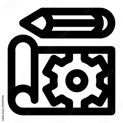 drafting, engineering design, engineering, technical drawing, technical design, drawing outline icon