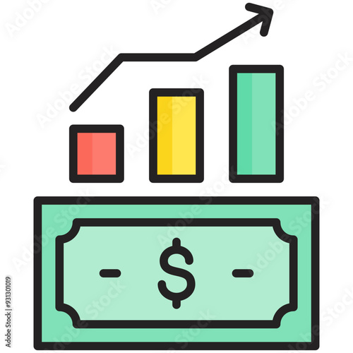 Financial Profit Icon