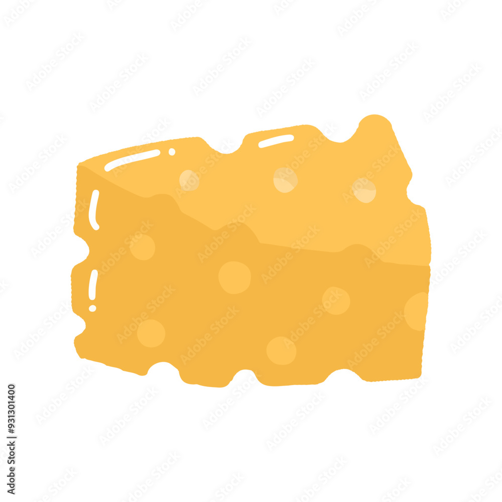 delicious cheese design. cartoon breakfast food stock element delicious cheese design. cartoon breakfast food stock element