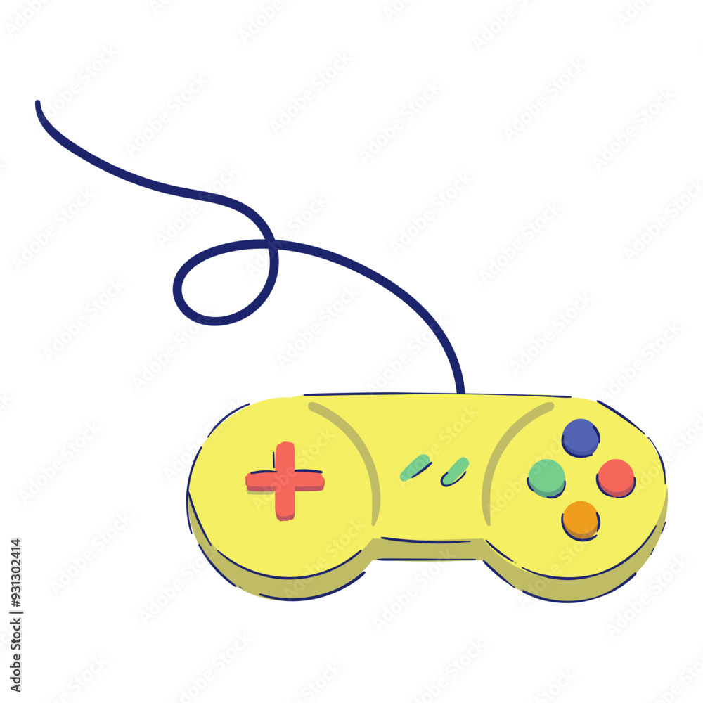 game Retro Element Illustration game Retro Element Illustration