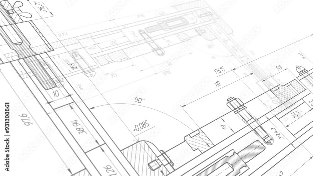 Engineering industrial background.Technical drawing .Technology banner. Engineering industrial background.Technical drawing .Technology banner.