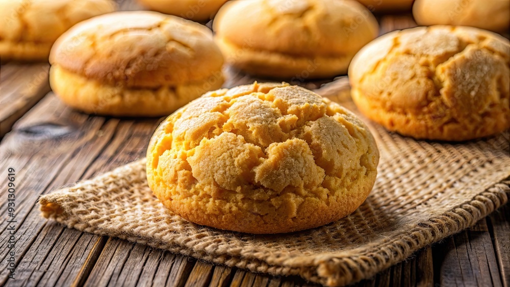 Traditional Brazilian biscuit with cornmeal, fluffy texture, and crispy crust, Brazil, biscuit, Broa de Milho Traditional Brazilian biscuit with cornmeal, fluffy texture, and crispy crust, Brazil, biscuit, Broa de Milho