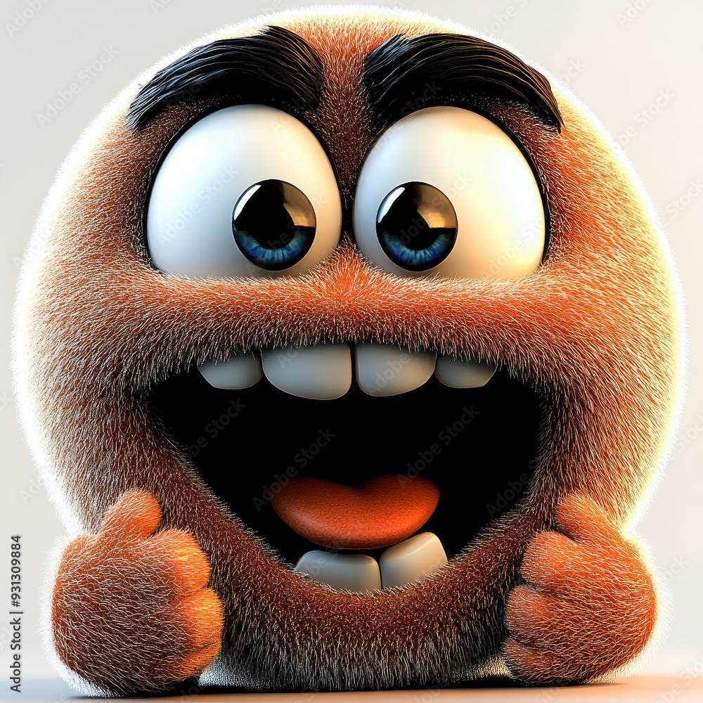 Happy Face Furry Crew