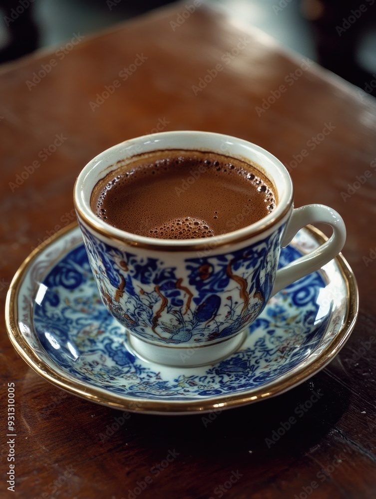 Obraz premium Coffee on Saucer