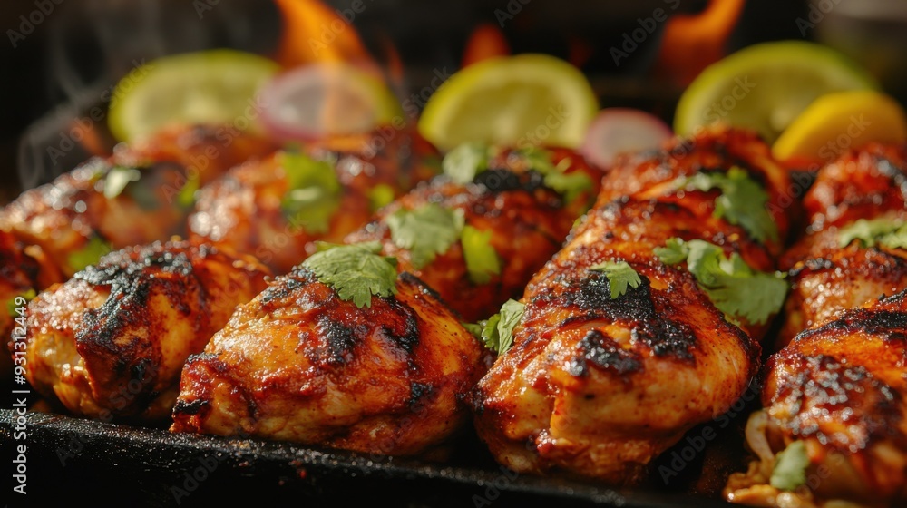 Sizzling Grilled Chicken with Fresh Herbs and Zesty Lime – A Flavorful Meal for Every Occasion Sizzling Grilled Chicken with Fresh Herbs and Zesty Lime – A Flavorful Meal for Every Occasion